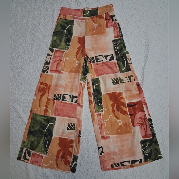 Nicole Miller New York Colorful Summer Patchwork Maxi Skirt Sz S - Picture 7 of 16